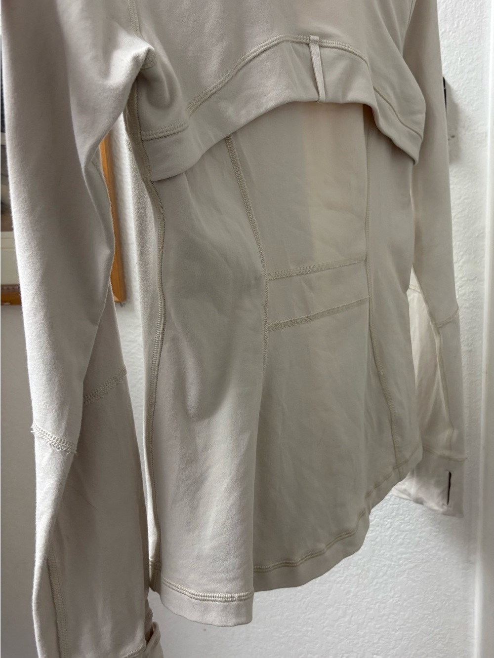 Lululemon Define Leon (Bone White) Zip-Up Active Jacket - Picture 6 of 7